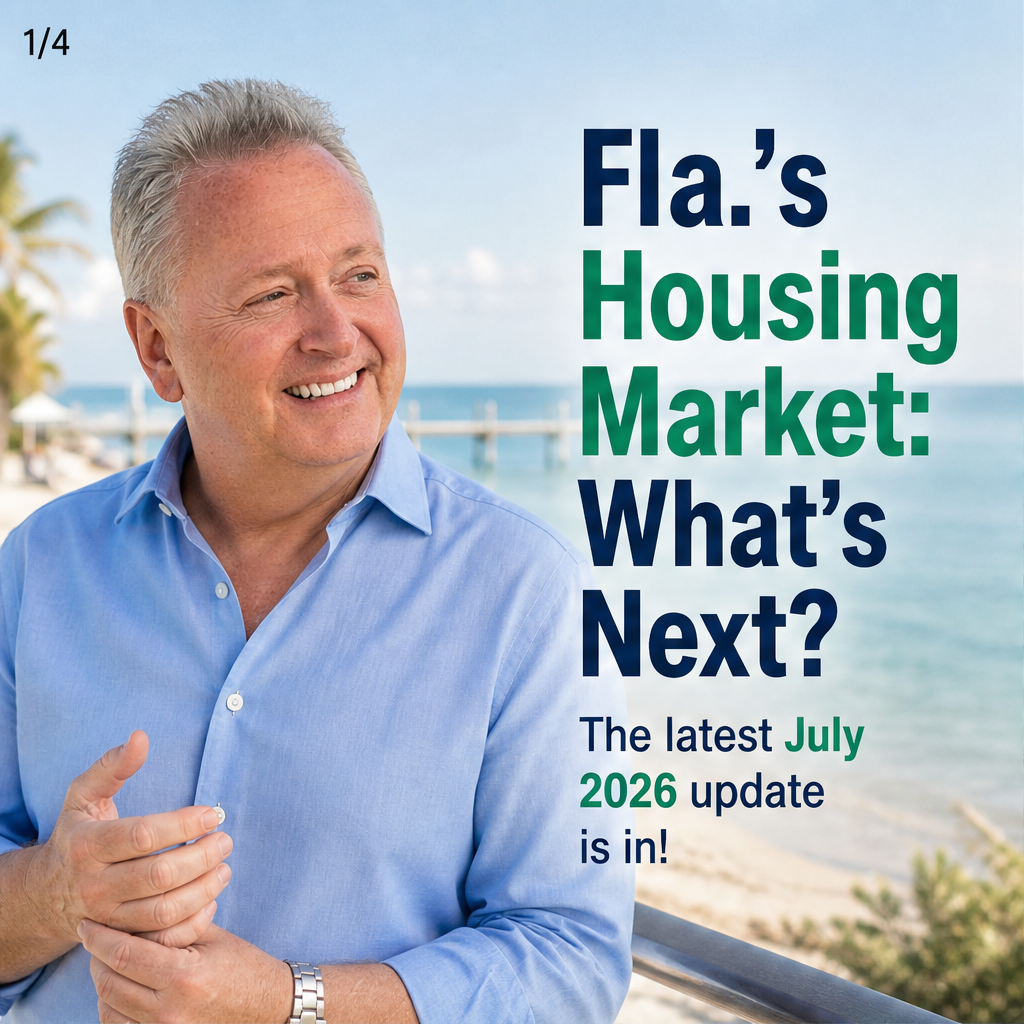 Fla.’s Housing Market: Closed Sales and New Pending Sales Rise in July